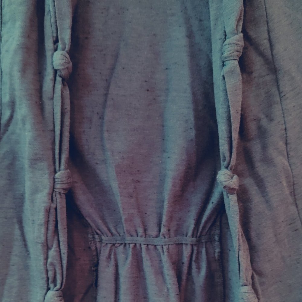 Three Dots Open Front Cardigan Jacket With Knotte… - image 2